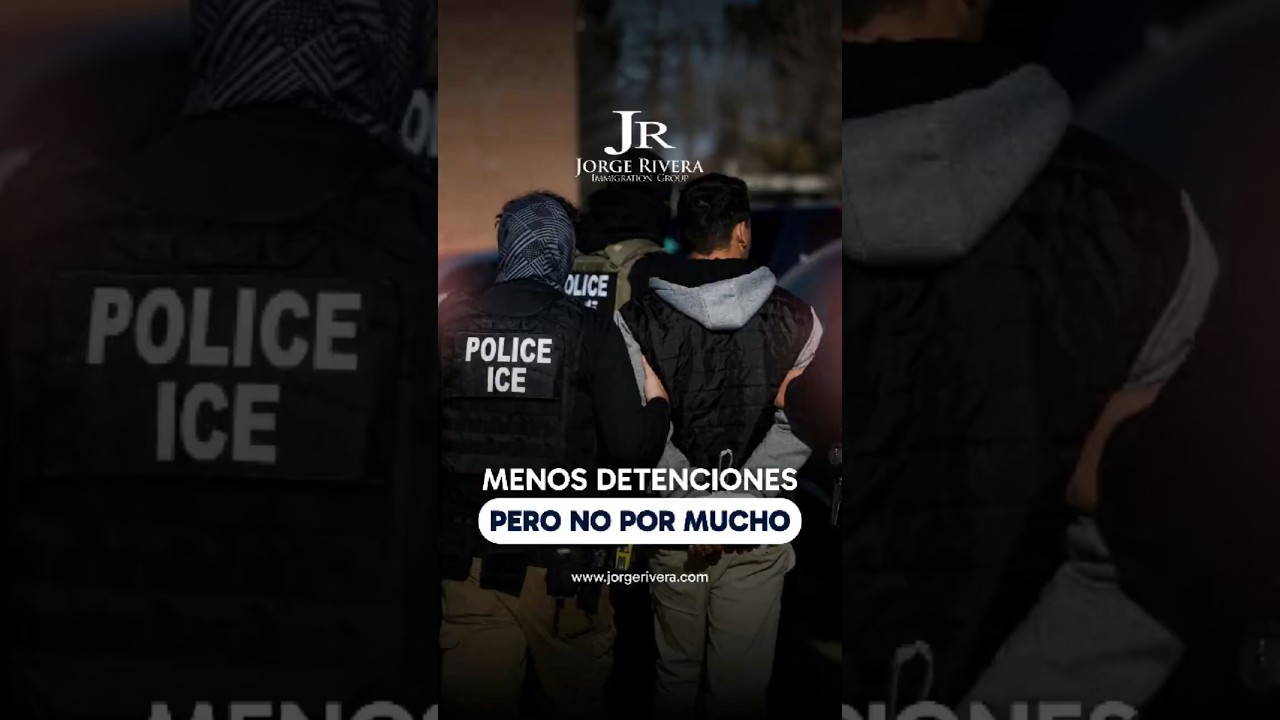 Menos detenciones: lo que esto significa para tu caso migratorio hoy | Abogado Jorge Rivera