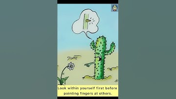 👉 Before pointing fingers, take a look in the mirror first 🌸 #inspiration #motivation #shorts