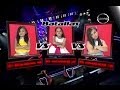 Marjorie, Luz y Valeria cantan Enamorada de mi país - La Voz Kids Perú - Las Batallas - Temporada 1