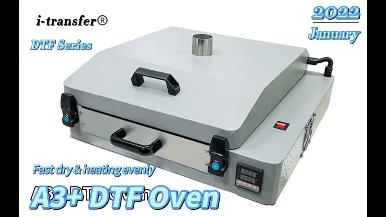 DTF Transfer Film Curing Oven 13” x 19” Direct to Film Curing Unit