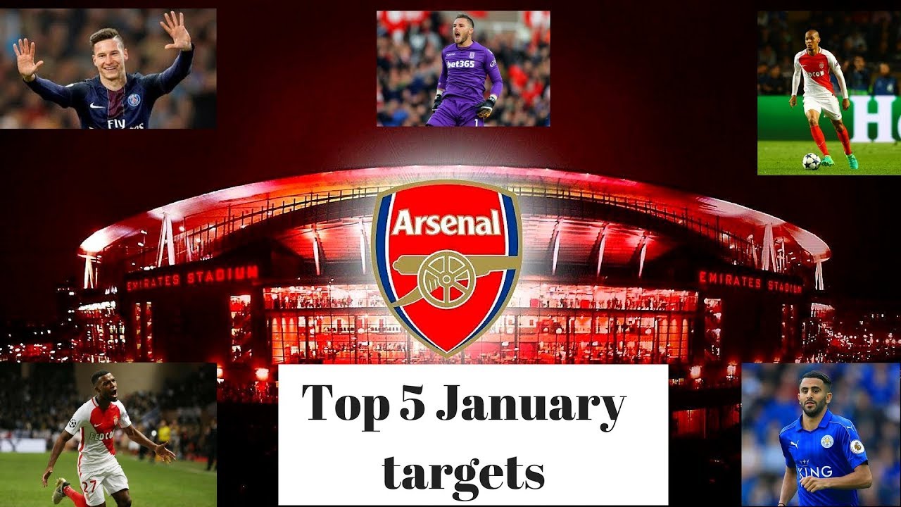 My top 5 January transfer targets for Arsenal YouTube