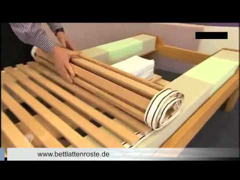 Bett lattenrost richtig einstellen auf matratzen härtegrad youtube