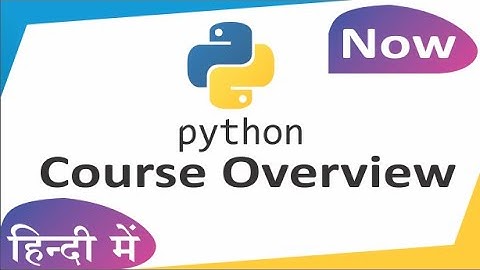 Python in Hindi | Python Programming Overview | O Level Python | Python Tutorial in Hindi | Faiz