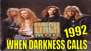 George Lynch Riffs 🔥 LYNCH MOB 🔥 When Darkness Calls (1992) 🔥 Rehearsal Sessions