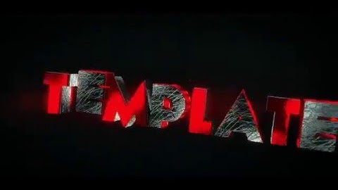 FREE INSANE INTRO TEMPLATE! (Blender Only) #14