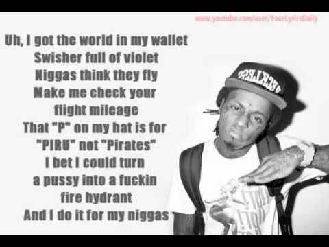 Birdman ft Nicki Minaj & Lil Wayne - Y U Mad (Lyrics On Screen)