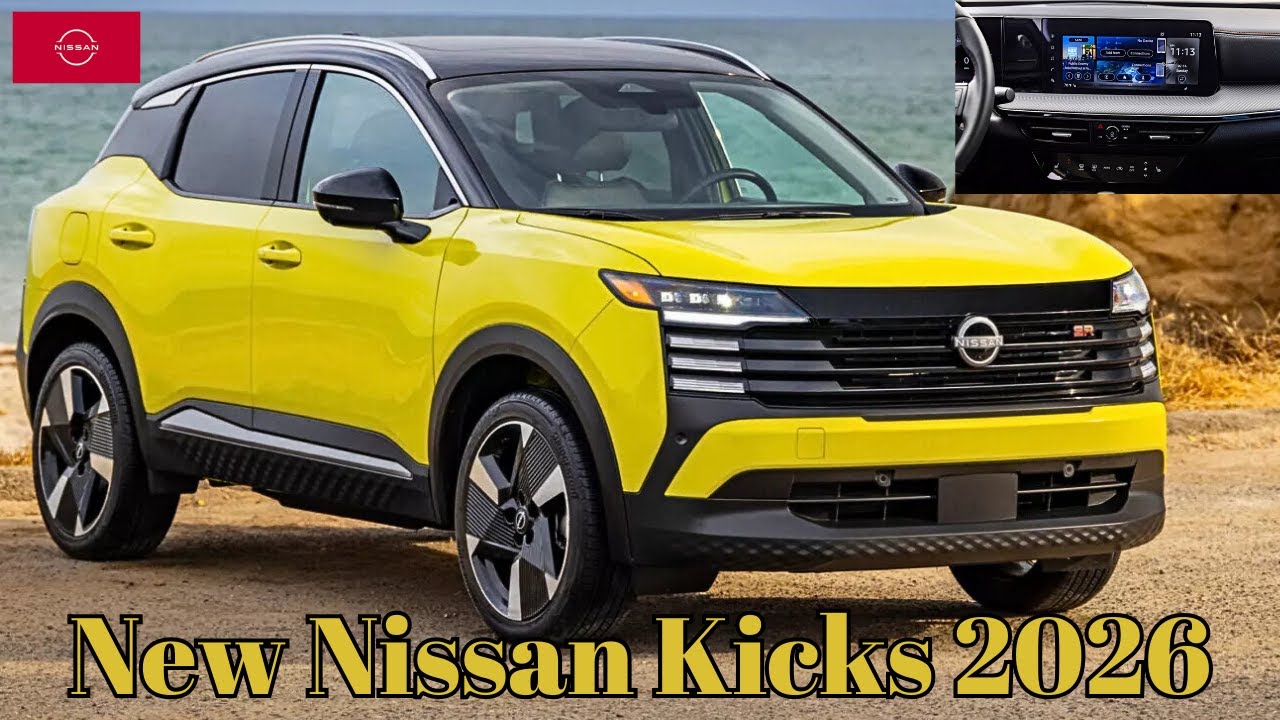 Kicks Gets a Modern Infotainment System and Price Announced | Nissan Kicks 2026