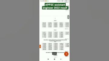 APPSC assistant engineer 2022 result #appsc2022 #appscselectionlist#shorts #link 👇#mathtimez