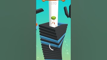 Stack ball🏀 (All level) walkthrough gameplay🎉🤩 (Android & iOS)44 #Stackball