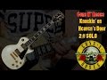 Guns N&#39; Roses - Second Solo Knockin&#39; on Heaven&#39;s Door (guitar cover)