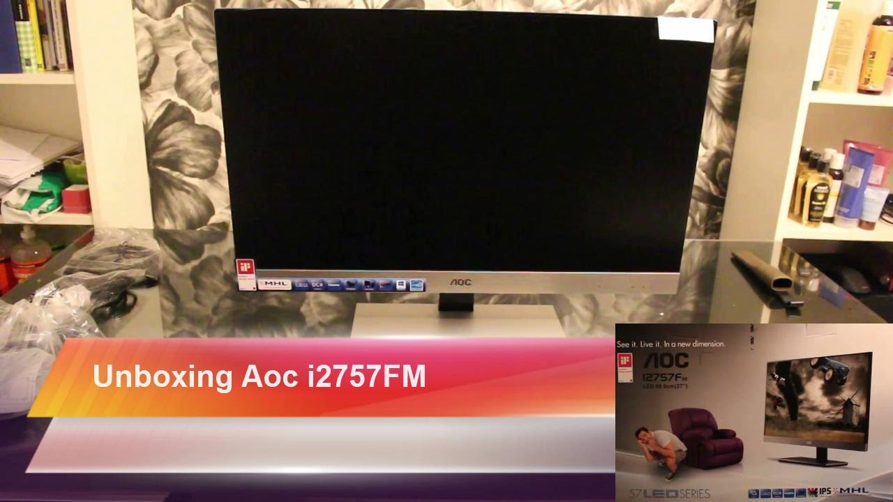 Monitor 27 pulgadas IPS AOC I2757FH 