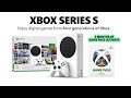 Xbox series s all digital gaming console starter bundle  game pass ultimate 3 month membership 512gb