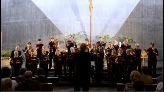 Video thumbnail of "Agur jaunak (J. Olaizola) Coral Polifónica Sagrada Familia"