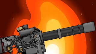 Mounted M134 Minigun Animation