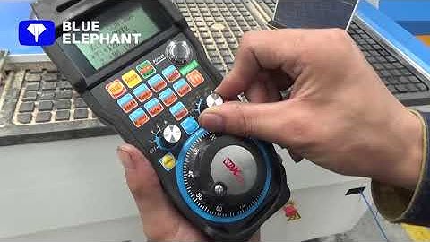 Blue Elephant ELE1325 cnc machine cutting video