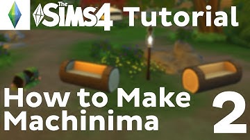Machinima Tutorial | Sims 4 | Adjusting Speed and Style