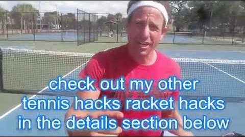 How to deal with sweaty conditions extreme sweat Tennis Hack Racket Hack