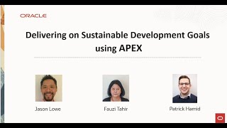 TwF:  Delivering on Sustainable Development Goals using APEX screenshot 4