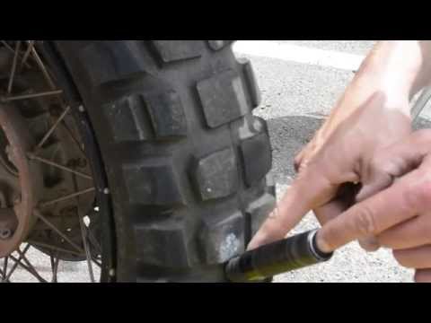 How to plug a tubless MotorcycleTire