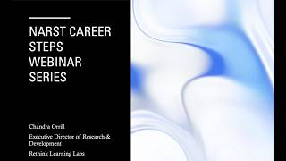 Graduate Student Career Steps Webinar #8