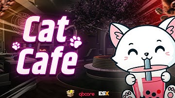 FiveM UwU Cat Cafe | Restaurant Script 2025 | QBCore ESX QBox | Showcase Video