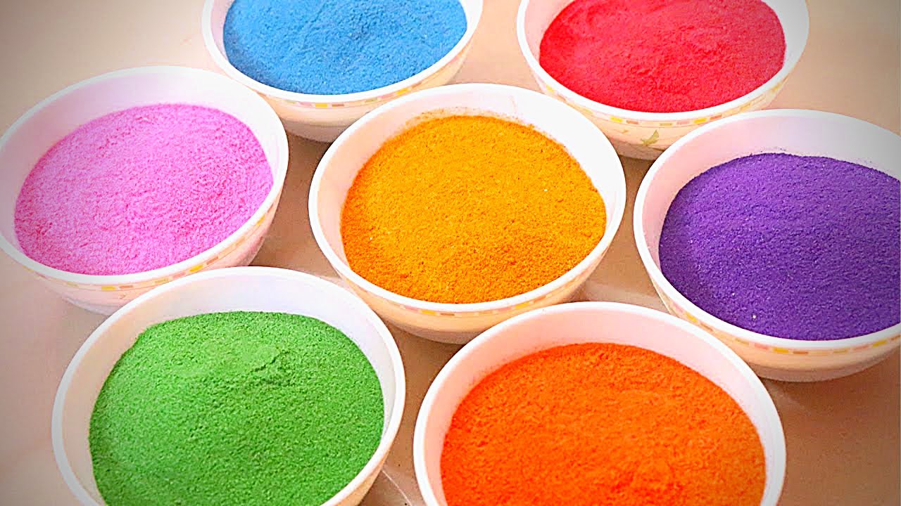 How to Make Rangoli Colors at Home 2 Ingredients Only Rangoli