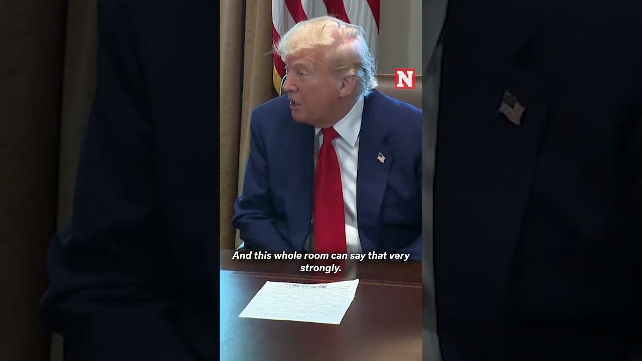 Trump Praises Musk At Cabinet Meeting You Re Invited To Stay As Long Want 