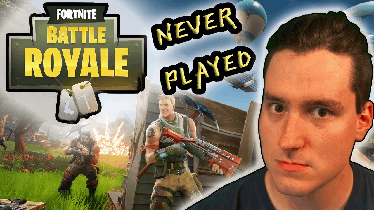 VERY FIRST TIME EVER Playing Fortnite! Can I Actually Win?
