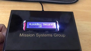 Arduino LockBox 351Final Egbert