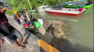 Jalan' di pelabuhan PONDONG ,TANAHGROGOT-BALIKPAPAN KALTIM
