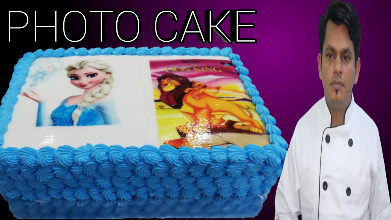 Lion King Cake Photo Frozen Photo Cake Vanilla Cake Blue Cream