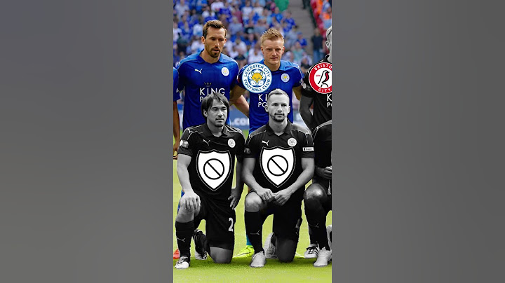 Leicester City Premier League winning squad 2016