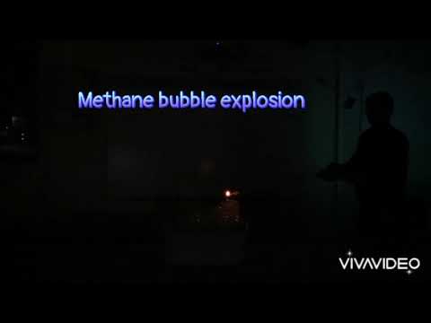 Methane bubble explosion QEHS