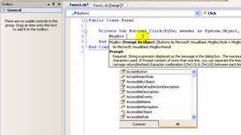 ProjectVB | Making a MessageBox Tut #2