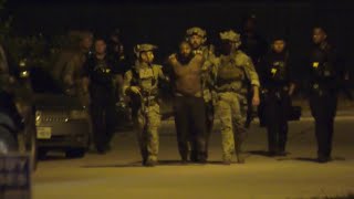 Suspect believed to have shot 3 law enforcement officials charged with three counts of attempted...