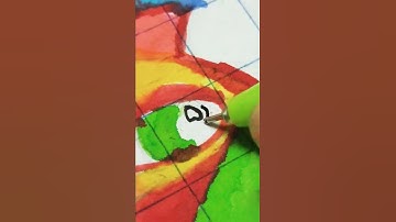 WPAP art illustration | Pop art #shorts #viral #tiktok #art #satisfying #wpap #popart #portrait #wow