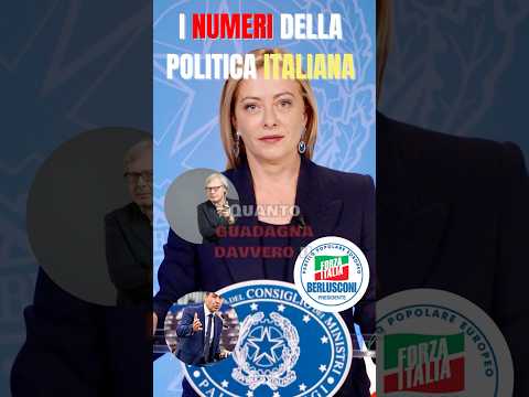 Video QUANTO GUADAGNA realmente IL PRESIDENTE DEL CONSIGLIO? #shorts #viral #perte #news #newslive