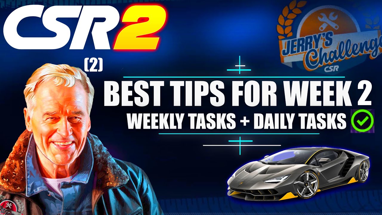 CSR 2 BEST TIPS TO COMPLETE Jerry s Challenge 2 Week 2 Tasks Tutorial YouTube