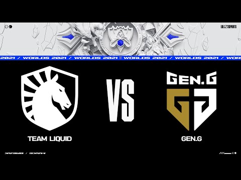 TL vs. GEN | Worlds Group Stage Day 7 | Team Liquid vs. Gen.G (2021)