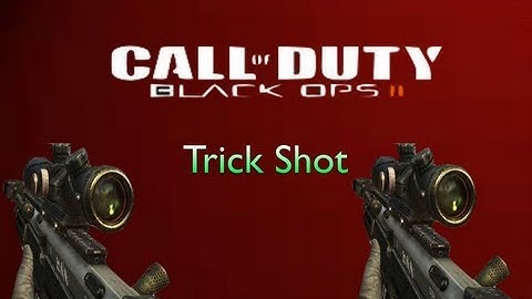 Black ops 2: 360 reload shock charge cancel No Scope