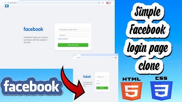 "Clone of Facebook Login Screen 🔒📱" | Facebook Login Clone | Tutorial For Beginners#html#css#coding