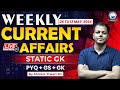 Weekly current affairs  7 to 13 may 2024  current affairs for ssc exams  shivam tiwari sir