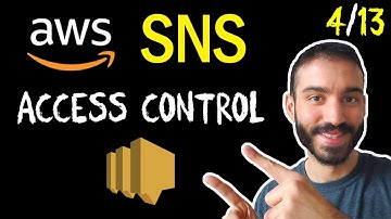Control Access to your AWS SNS Topic with SNS Access Policy (4/13)