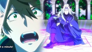 He accidentally summoned the Demon King