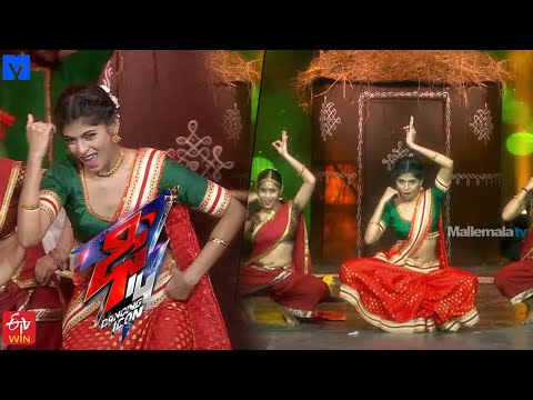 Anjali Performance Promo - DHEE 14 - Dancing Icon Latest Promo - 19th January 2022 - MALLEMALATV