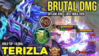 TERIZLA BEST BUILD 2026 | BUILD TOP 1 GLOBAL TERIZLA GAMEPLAY | MOBILE LEGENDS✓