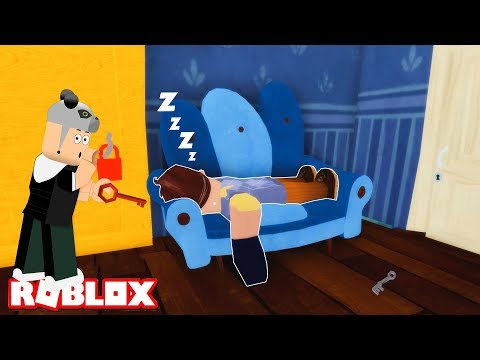 Kötü Komşuyu Uyandırmadan Evden Kaç! - Panda ile Roblox Hello Neighbor