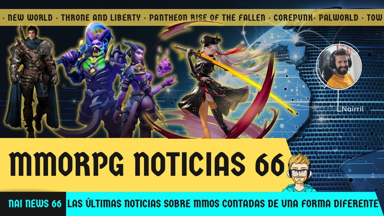 Noticias MMORPG 📣 El Throne and Liberty, New World, Pax Dei, Corepunk ...