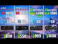RX 9070 XT vs RX 9070 vs RTX 4080 SUPER vs RTX 5080 | Test in 6 Games