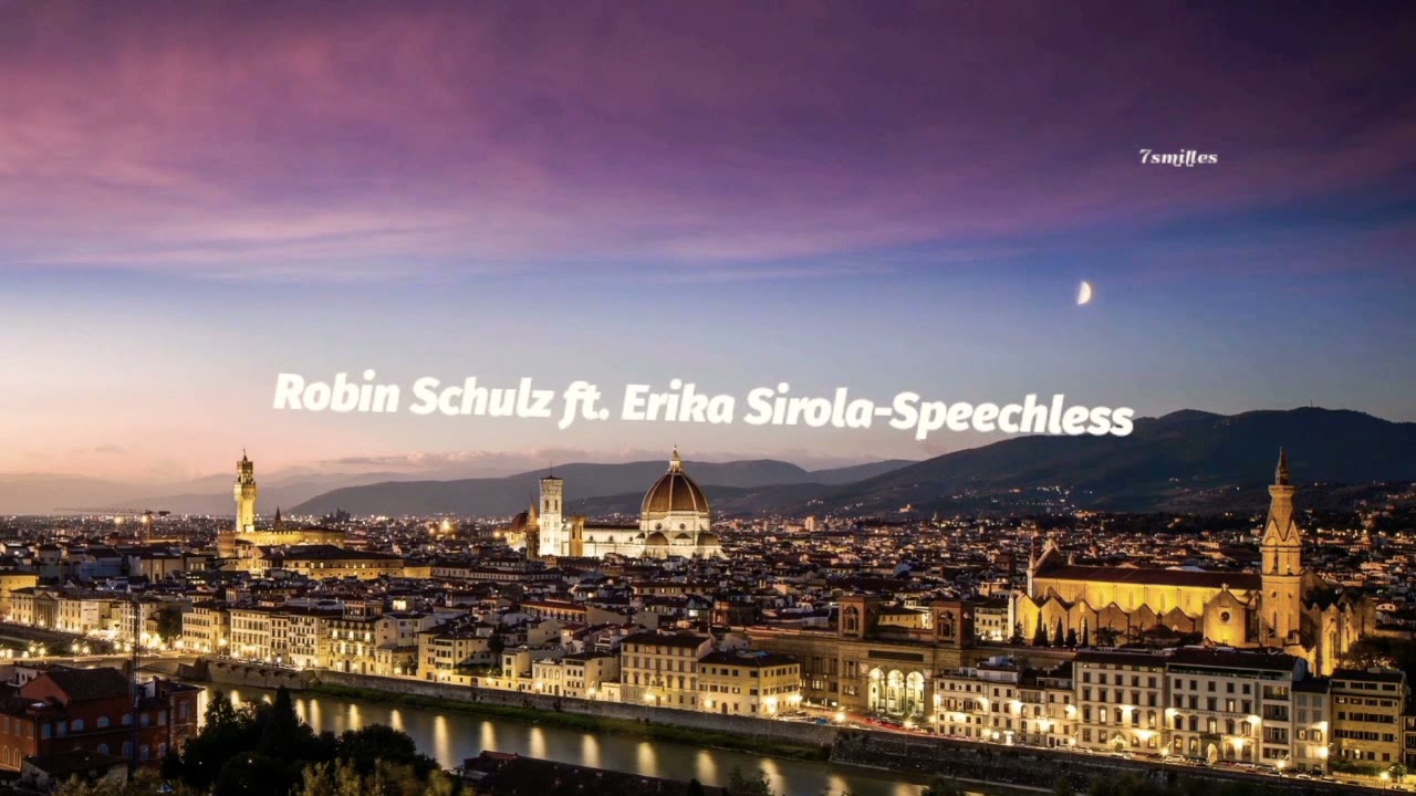 Robin Schulz ft. Erika Sirola-Speechless (Lyrics)
